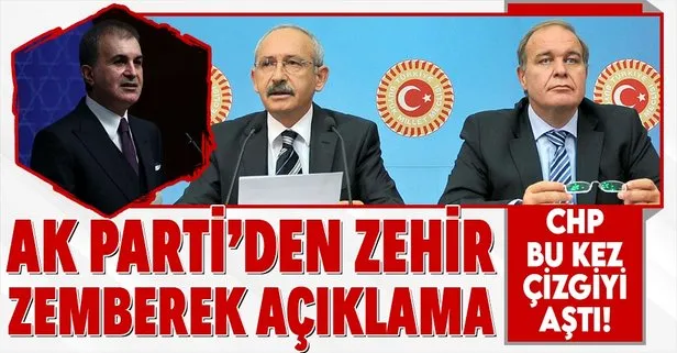 Son dakika: AK Parti Sözcüsü Ömer Çelik’ten CHP’li Faik Öztrak’ın Başkan Erdoğan’ı hedef alan sözlerine çok sert tepki