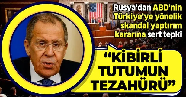 Son dakika: Rusya’dan Türkiye’ye karşı yaptırım kararı alan ABD’ye sert tepki