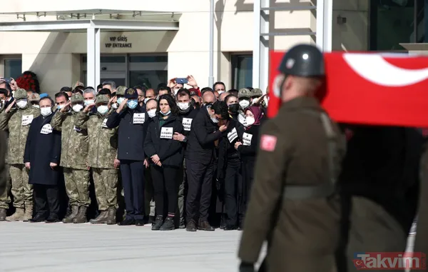 Helikopter kazasında şehit olan 11 asker Elazığ'dan Ankara'ya uğurlandı - 20