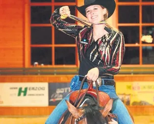 Babasının yanında şampiyon