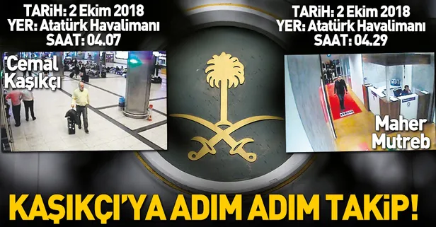 Cemal Kaşıkçı adım adım takip edilmiş