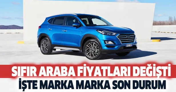 Mercek Altina Alindi Kasim Ayi En Ucuz Sifir Araba Fiyatlari Degisiyor Dacia Fiat Hyundai Ford Fiyat Listesi Takvim