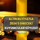 Altın bu fiyatla 2024’e girecek: Kuyumcular bunu sadece özel müşterilerine söylüyor! 22 ayar ve 8, 0.5 gram altın kaç para?