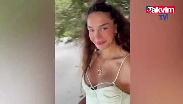 Ebru Şahin deniz kenarından paylaştı! Sosyal medya güzelliğini konuştu