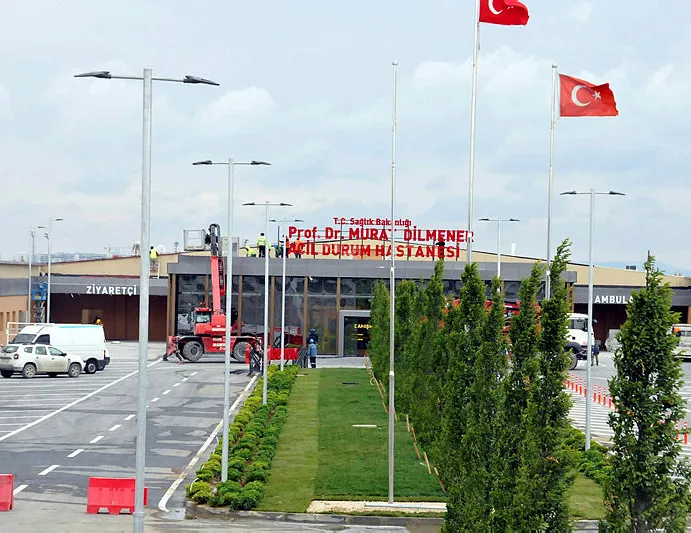 Salgın hastanesine anlamlı isim!