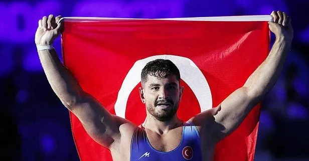 Milli güreşçi Taha Akgül 10’uncu kez Avrupa şampiyonu!