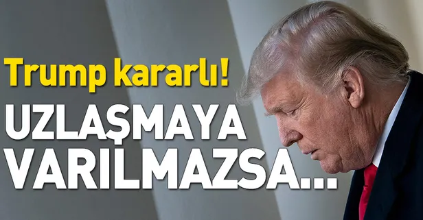 ABD Başkanı Trump duvarda ısrarlı