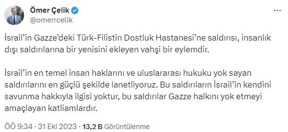 Soykırımcı İsrail, Türk-Filistin Dostluk Hastanesi'ni bombaladı! Bina ağır hasar aldı: Ankara'dan Tel Aviv'e peşi sıra çok sert tepki-6