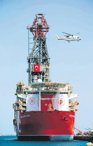 Türkiye’nin 4. sondaj gemisi Abdülhamid Han Mavi Vatan'a uğurlandı