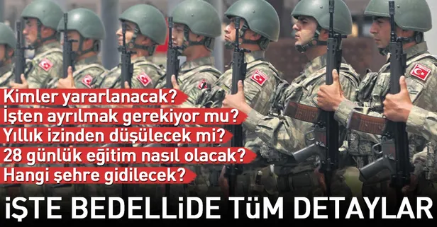 Bedelliye iş garantisi