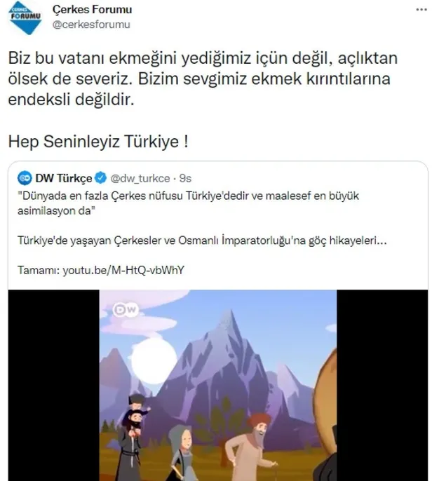 Deutsche Welle'nin 'asimilasyon' algısına Çerkeslerden tokat gibi yanıt: "Biz Çerkes'iz, bizden hain çıkmaz, hep seninleyiz Türkiye"-6