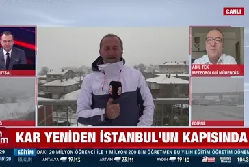 Kar İstanbul'un kapısına dayandı!