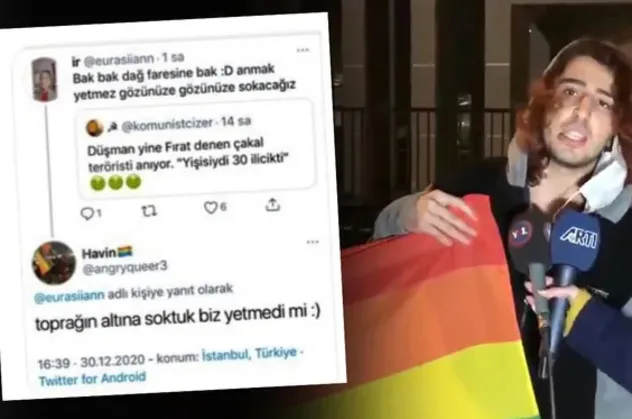 Boğaziçi Üniversitesi'ndeki provokatör Havin Özcan'dan PKK'lılar tarafından katledilen Fırat Çakıroğlu hakkında iğrenç sözler!