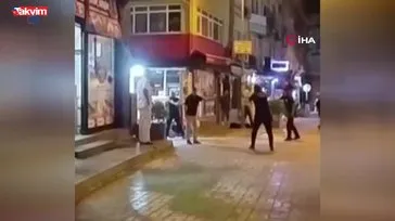 Bursa’da kavga ve saldırı kamerada!