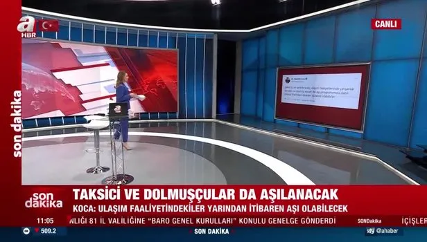 Taksi ve dolmuş esnafına son dakika aşı müjdesi!