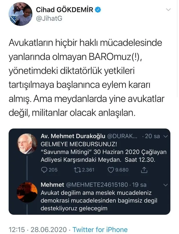 İstanbul Barosu'nun skandal talimatı sonrası flaş açıklama: Meydanlarda yine avukatlar değil, militanlar olacak-2