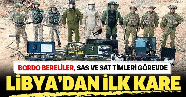 Türk askerinden Libya’da ilk görüntü!