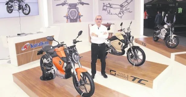 Türkiye’nin ilk elektrikli motosikleti