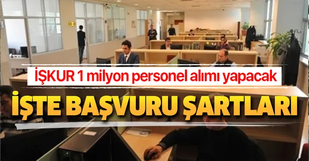 İŞKUR, 1 milyon 252 bin personel alımı yaparak 1 milyon 252 bin genci istihdam edecek