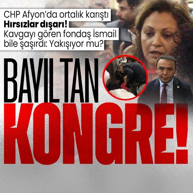 CHP Afyon Merkez İlçe Kongresinde ortalık fena karıştı! Milletvekili Burcu Köksal baygınlık geçirdi