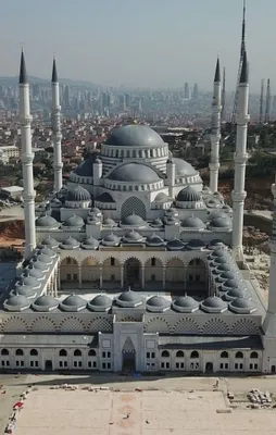 Çamlıca Camii'nin içi ilk kez görüntülendi