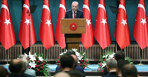 Başkan Erdoğan, Kabine Toplantısı sonrası önemli açıklamalarda bulundu