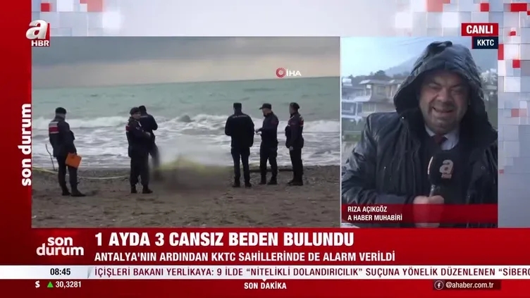 Ekipler alarmda! Önce Antalya şimdi KKTC sahilleri: Bir ayda 3 ceset kıyıya vurdu
