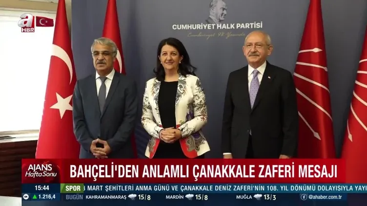MHP Genel Başkanı Devlet Bahçeli'den Çanakkale Zaferi mesajı! CHP'ye HDP tepkisi...