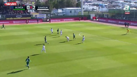 GOL | Aliağa FK 1-2 Samsunspor