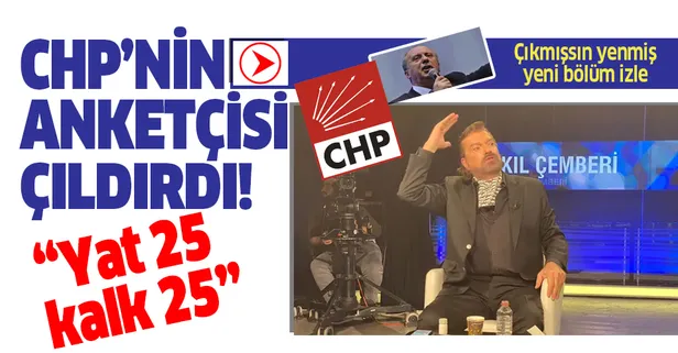 ‘Yenmiş de yenmiş’in yeni versiyonu CHP’li anketçi Hakan Bayrakçı’dan geldi! “Akşam yatıyorsun 25 sabah kalkıyorsun 25”
