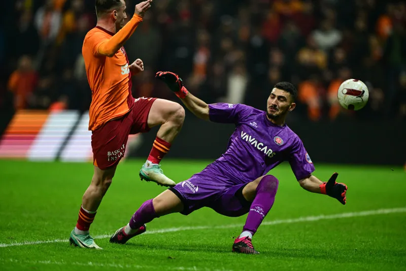 Galatasaray Karagümrük'ü tek golle geçti! - 5