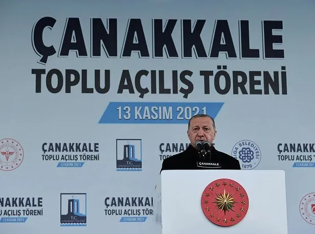 Başkan Erdoğan'dan Çanakkale'deki toplu açılış töreninde önemli açıklamalar-3