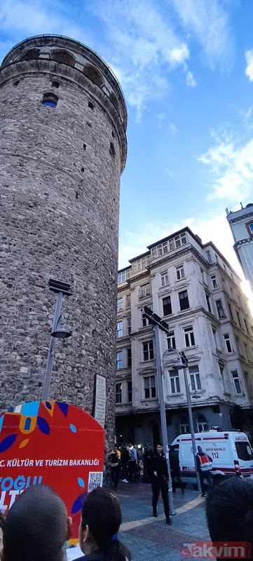SON DAKİKA: Galata Kulesi'nde intihar şoku! Seyir terasından düşen bir kişi hayatını kaybetti - 7