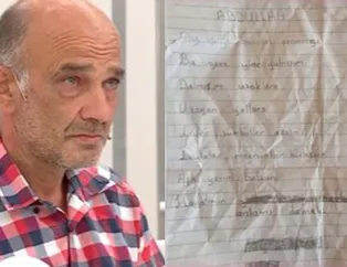 Akrostiş şiir yasak aşkı ortaya çıkardı!