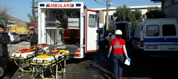 Fabrikada patlama! Ölü ve yaralılar var