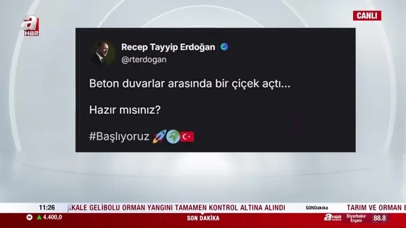 Başkan Erdoğan da artık NSosyal'de