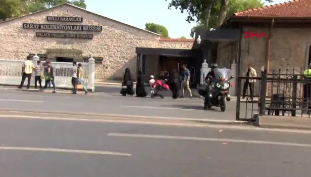 Başkan Erdoğan, Medine'ye doğru pedal çeviren grubu kabul etti