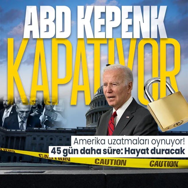 Amerika uzatmaları oynuyor: 45 gün daha! ABD Başkanı Biden hükümetin kapanmasını önleyecek geçici bütçe tasarısını onayladı