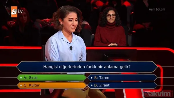 Kenan İmirzalıoğlu'nun sunduğu Kim Milyoner Olmak İster'de kafa karıştıran Demet Akalın sorusu - 35