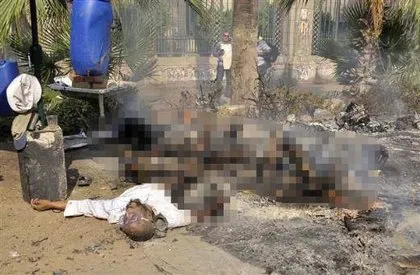 İşte Mısır’daki katliamın görüntüleri