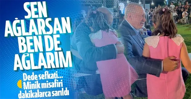 Başkan Erdoğan’a Van’da sevgi seli! Minik misafiri böyle sarıldı