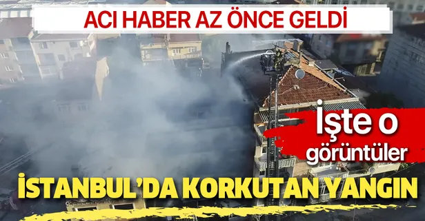Son dakika: İstanbul Kadıköy'de korkutan yangın! 2 kişi hayatını kaybetti