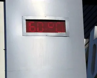 Termometreler 60 dereceyi gösterdi