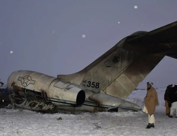 Afganistan’da düşen ABD uçağının özellikleri şoke etti!