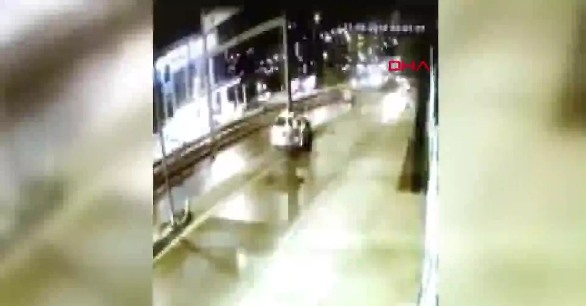 Beylikdüzü'nde feci kaza! O anlar kamerada