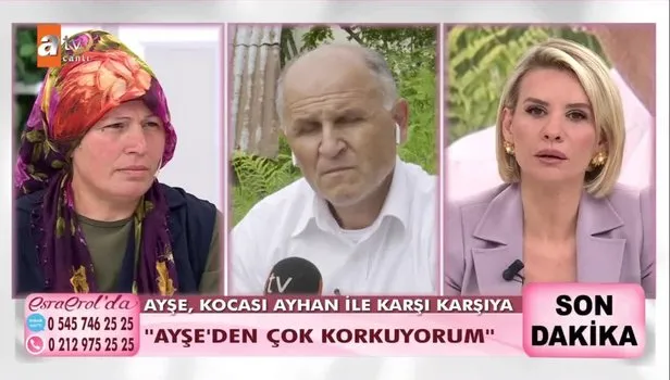 Esra Erol’da Ayşe’den şoke eden itiraf! ‘’Kocamı oğlum öldürdü’’