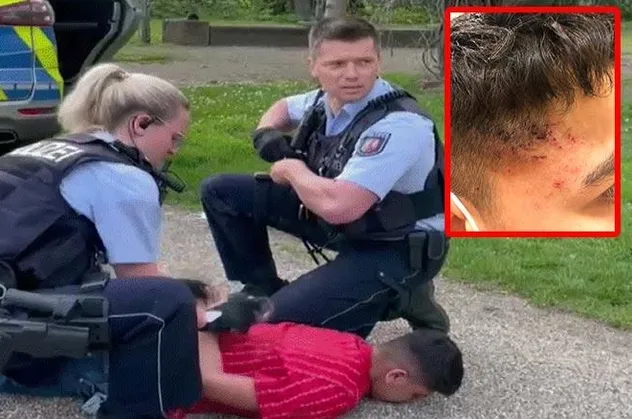 Almanya’da Türk çocuğu Emirhan Altınbaş'a polis şiddeti!