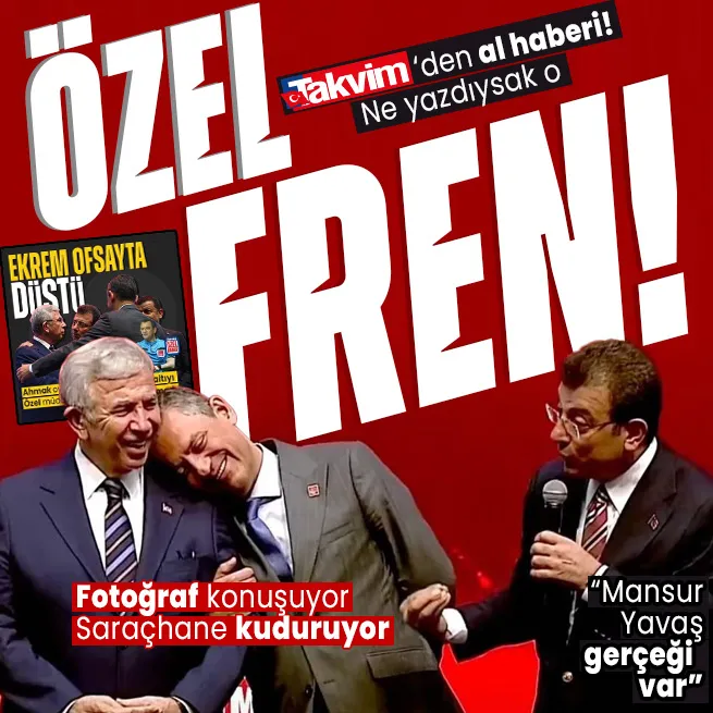 CHPde adaylık kördüğümü! Ekrem İmamoğluna Özel fren... Mansur Yavaş gerçeği var