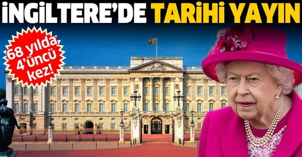 İngiltere’de tarihi yayın: Kraliçe 2’nci Elizabeth 68 yılda 4’üncü kez ulusa seslenecek