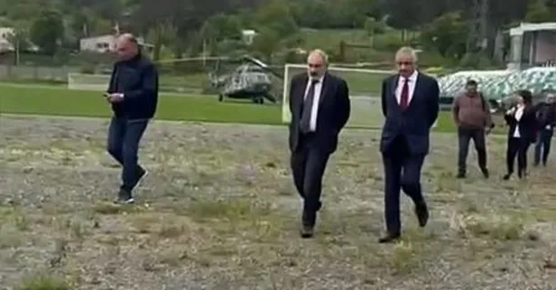 Reisi sonrası Paşinyan paniği! Helikopter zorunlu iniş yaptı